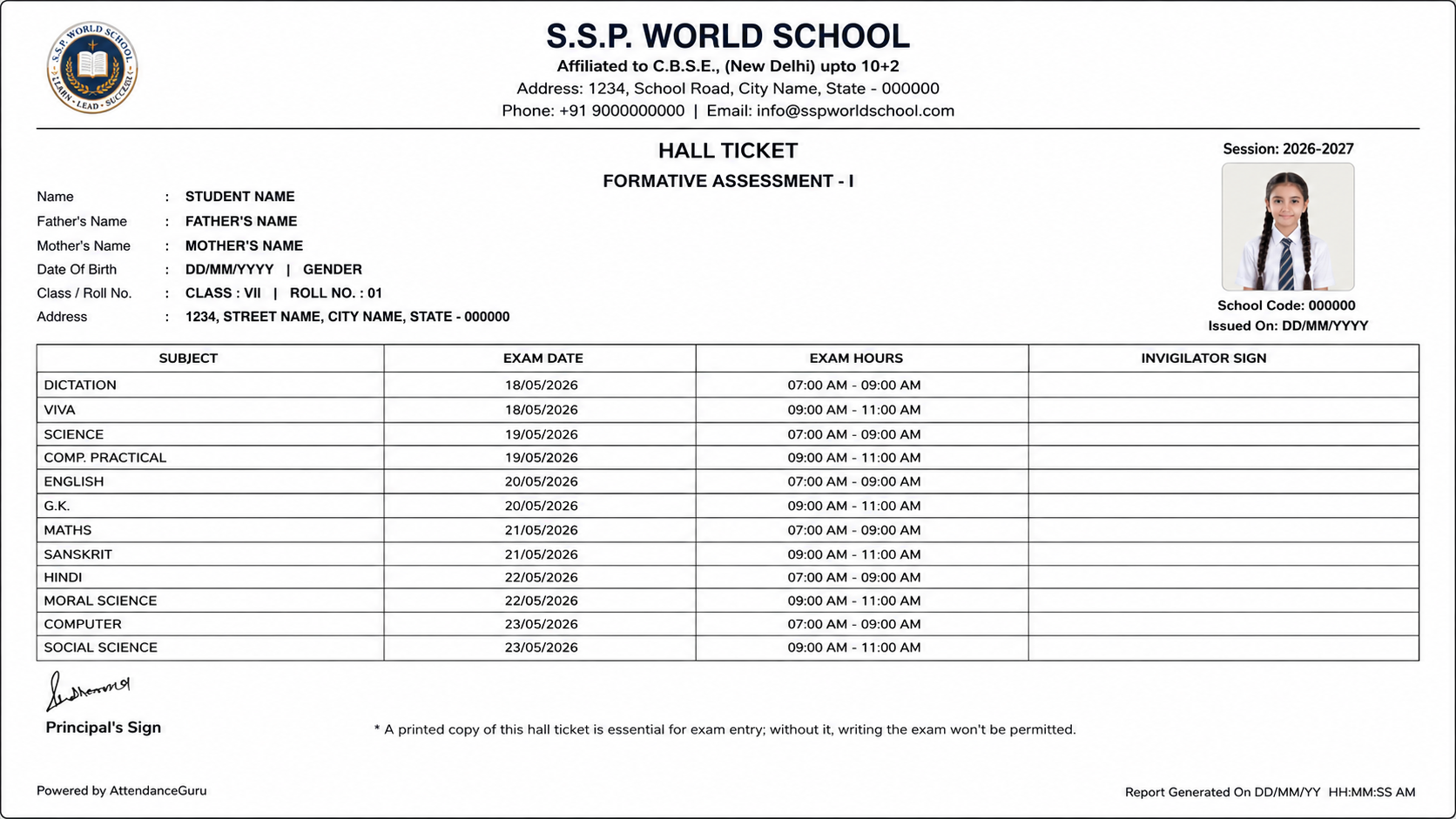 Exam & Result Management screenshot 5