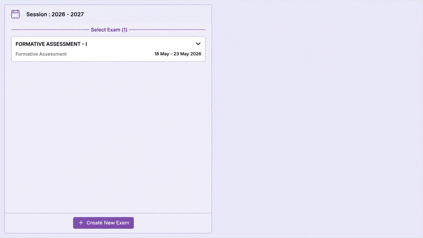 Exam & Result Management screenshot 2