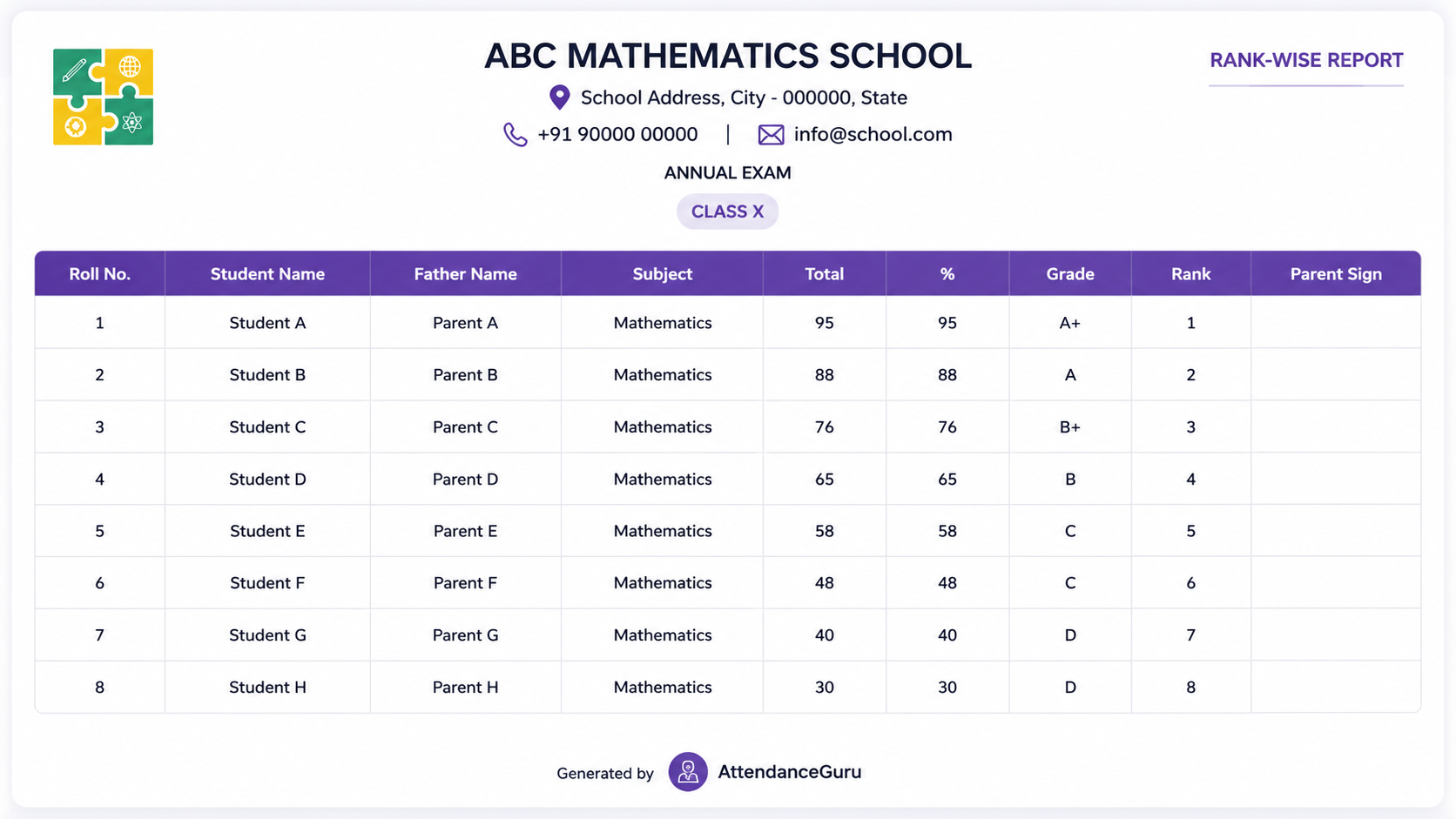 Exam & Result Management screenshot 6
