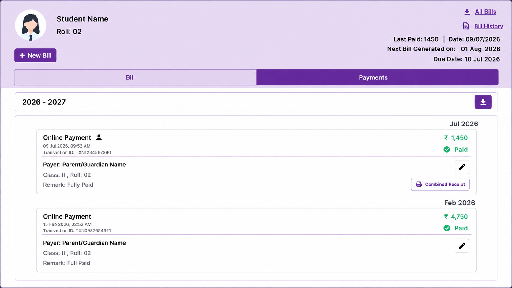 Fee Management & Collection screenshot 3