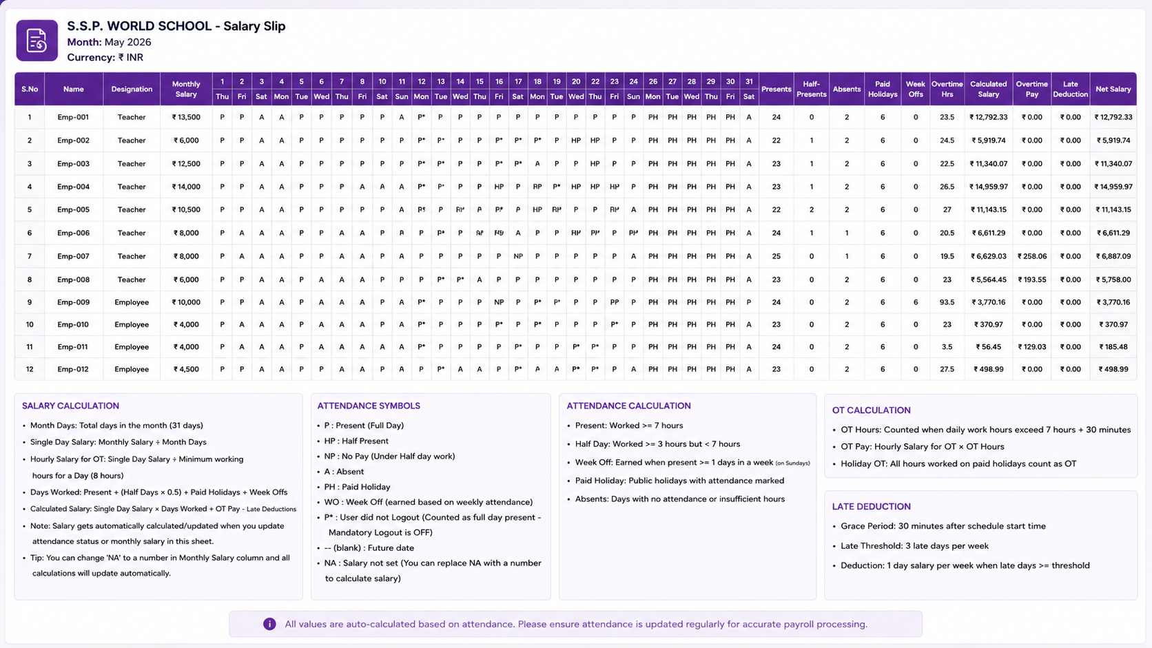 Staff Payroll Management screenshot 2