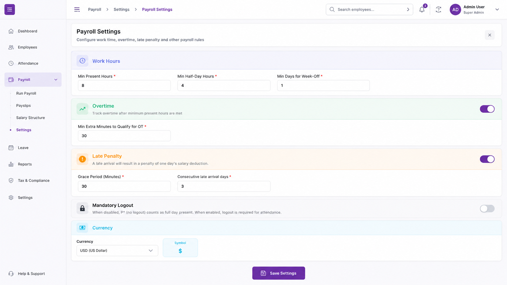 Staff Payroll Management screenshot 3