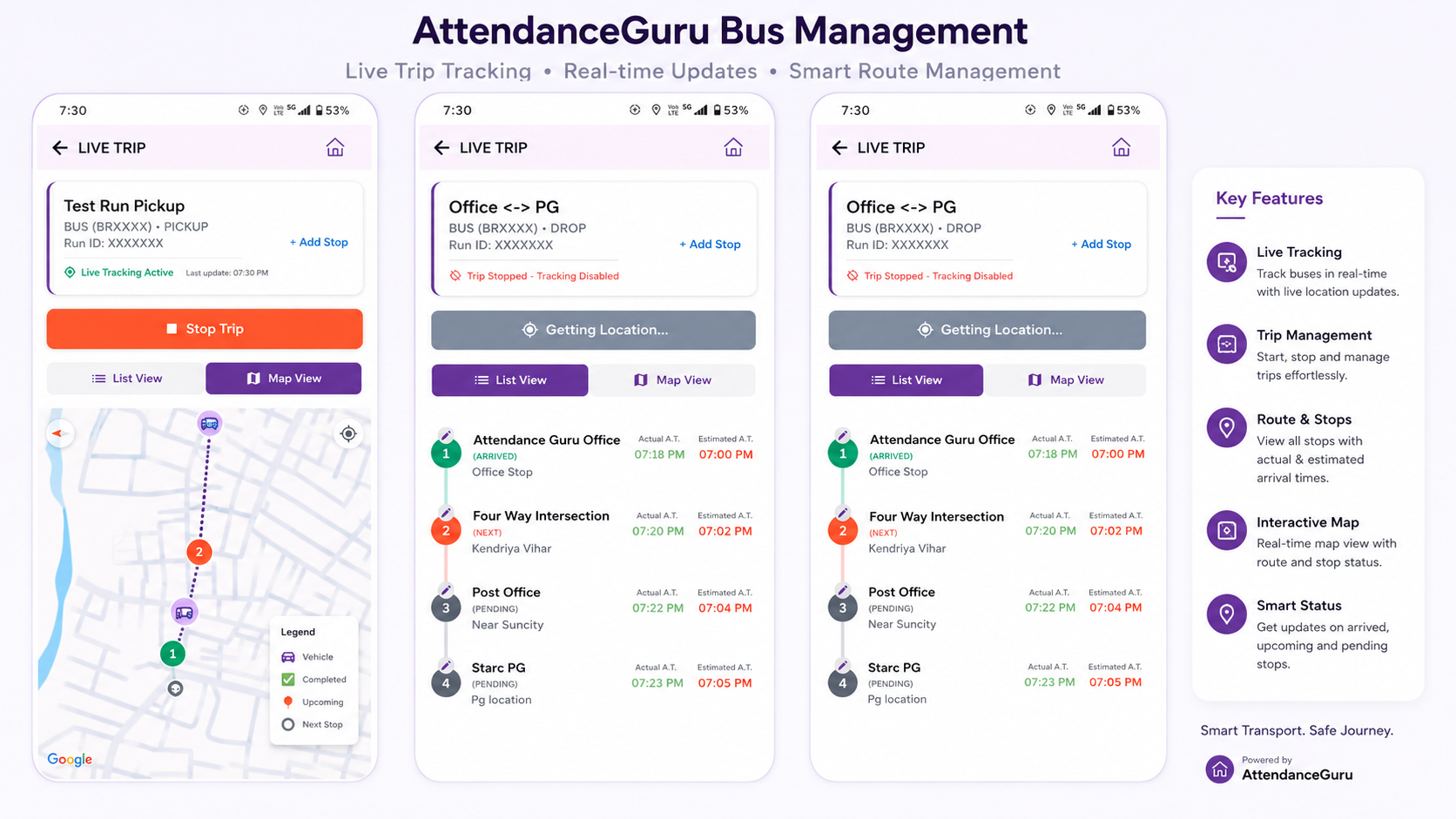 Smart Transport & Safety screenshot 1