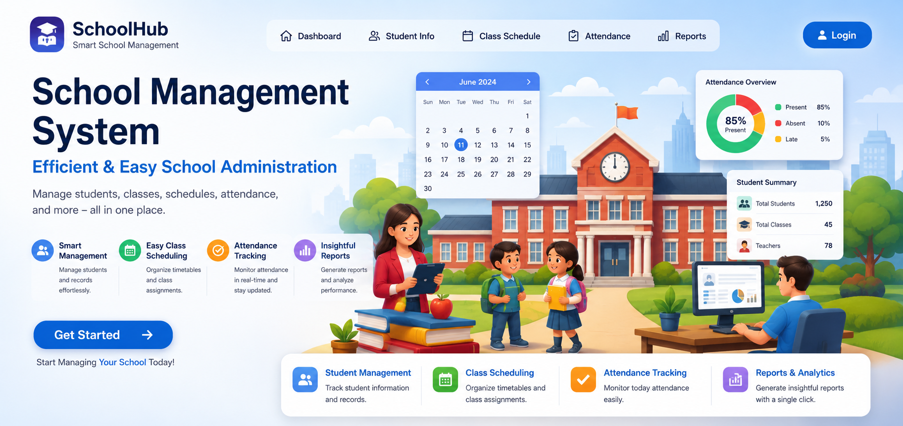 AttendanceGuru ERP - Web Platform